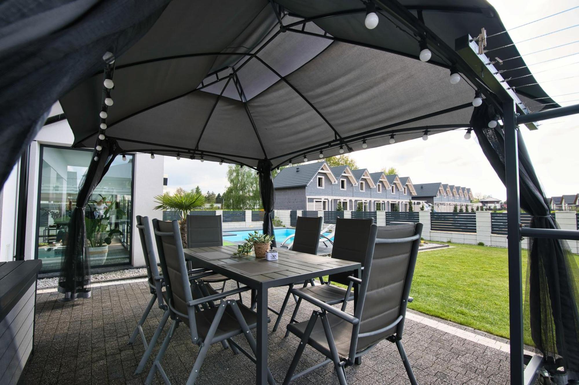 Dom Z Basenem I Jacuzzi Do 10 Osob Zator Willa Luxhouse Esterno foto